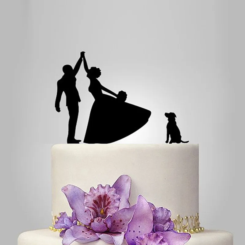 2017 реальные бросающиеся акриловые танцевальные топперы для свадебного