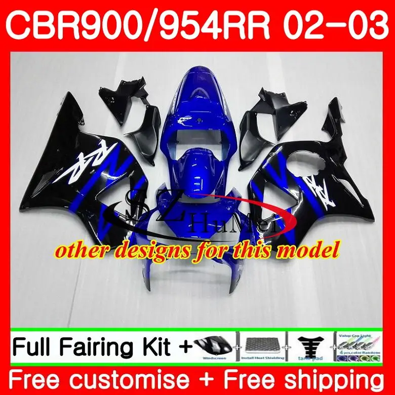Корпус обтекателя Для HONDA розового цвета CBR900RR CBR 954 RR CBR900 CBR954 55SH19 900RR CBR954RR 02 03 954RR 2002