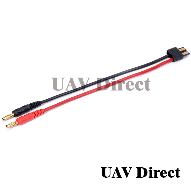 

Traxxas TRX Male Charger Lead with 4.0 Banana Male Plug 14AWG Wire