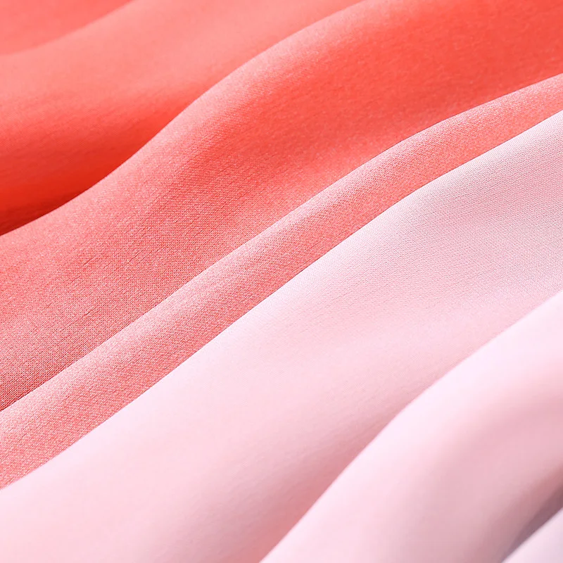 

Women's Long Silk Scarf Gradual Handpainted Scarf Shawl Scarf