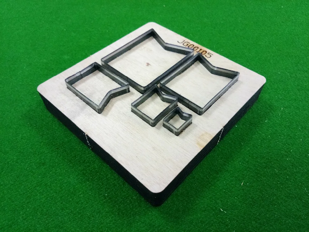 Тег Babber Закладка дерево высечки формы Аксессуары для бумаги войлочный стальной