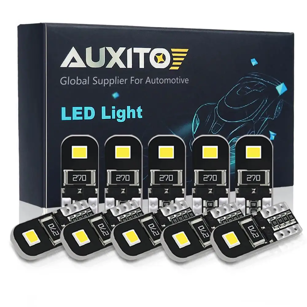 10pcsT10 LED W5W Canbus Bulb for Alfa Romeo 159 147 156 Giulietta Mito Error Free Car Interior Dome Light Reading Lights | Автомобили и