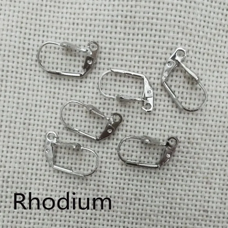 10 шт. аксессуары для сережек застежка крючок петля подвески французские крючки