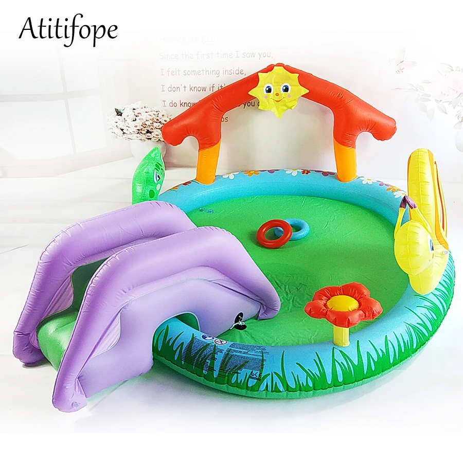 Высококачественный надувной водный игровой бассейн на лето детская игрушка