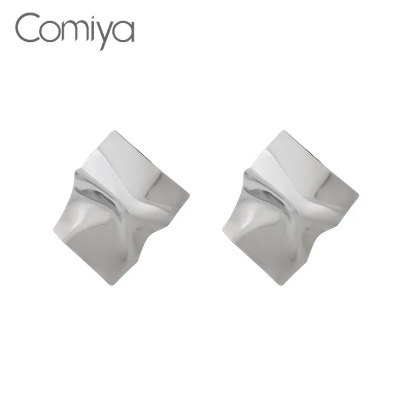Comiya серьги гвоздики из цинкового сплава личности Brincos AliExpress массивные аксессуары