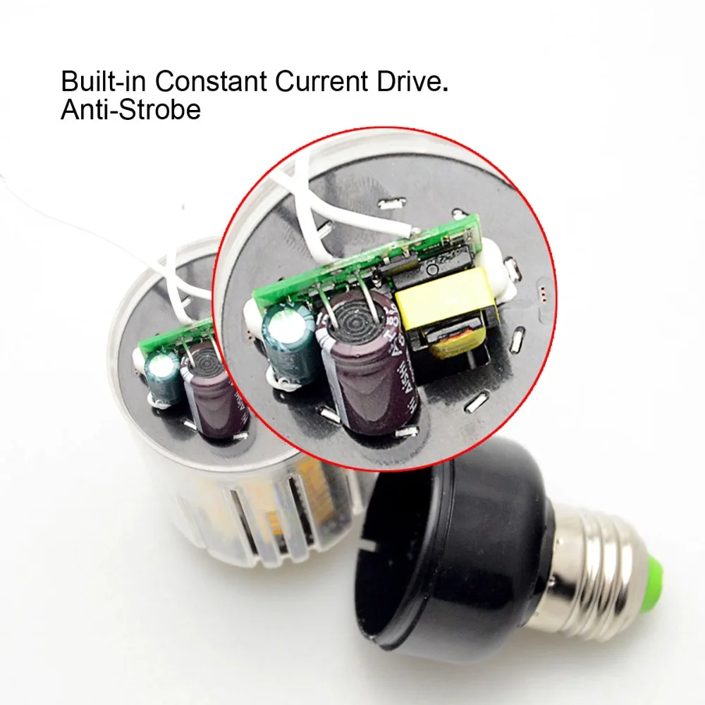 Светодиодная лампа E27 E14 SMD 5733 15 Вт 12 9 10 7 5 3 85 265 в|Светодиодные лампы и трубки| |