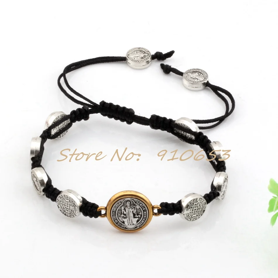 NIC 10 шт. цвет Φ на регулируемом ремешке браслет запястье (5 стилей)|saint bracelet|wrist