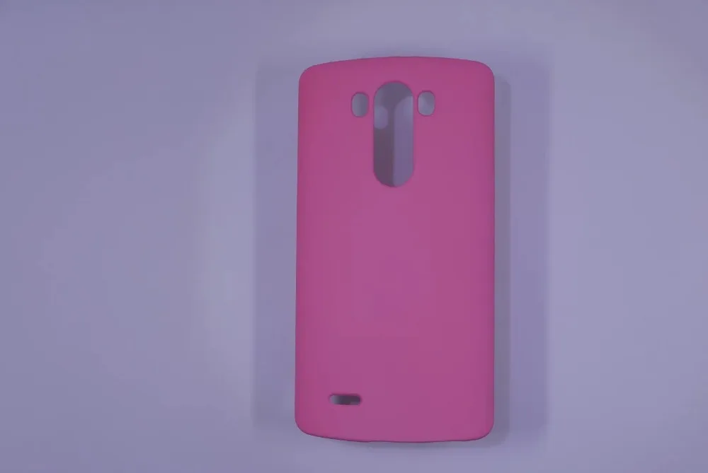 Красочные Матовая Резина Hard Back Cover Case For LG G Vista D631 5.7 дюймов Ультра Тонкий Пластик