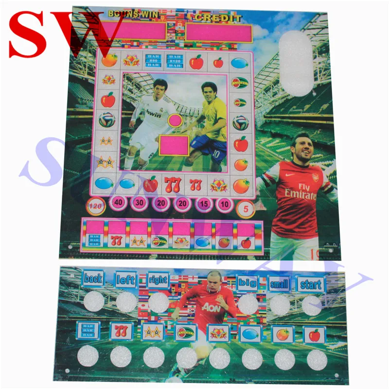 

1pcs New Mario Game PCB for wolf 2/Casino/Slot Game Board with Jamma Wiring / Animal and Fruit Acrylic for Arcade Game Machine