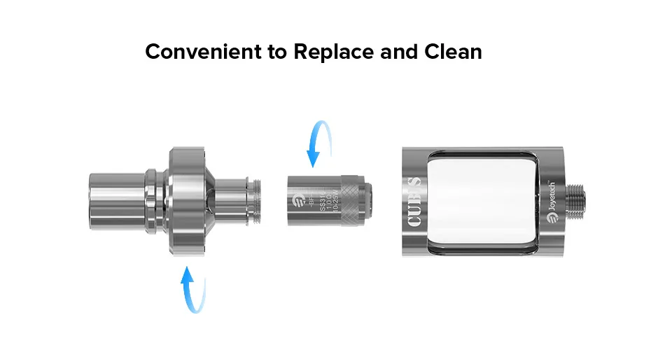 5 шт. Joyetech Cubis Танк BF SS316 серии катушки головы 0.6ohm SS316 MTL 1.0ohm SS316 MTL 0.5ohm SS316 DL vape распылитель