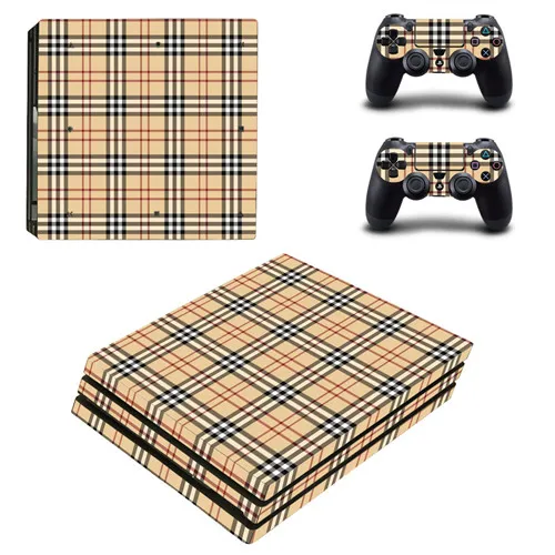Оранжевый Пользовательский дизайн PS4 Pro кожа Виниловая наклейка, стикер для консоли sony Playstation 4 и 2 контроллера PS4 Pro Наклейка кожи s - Цвет: Оранжевый