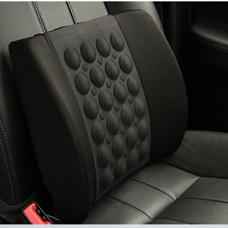 Автомобильная Массажная подушка на спинку сиденья талию для крепления сиденье