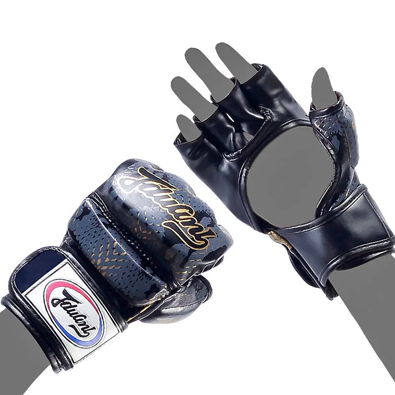 Новые полубоксерские рукавицы для взрослых boxeo luva de Muay Thai боевые искусства Sanda