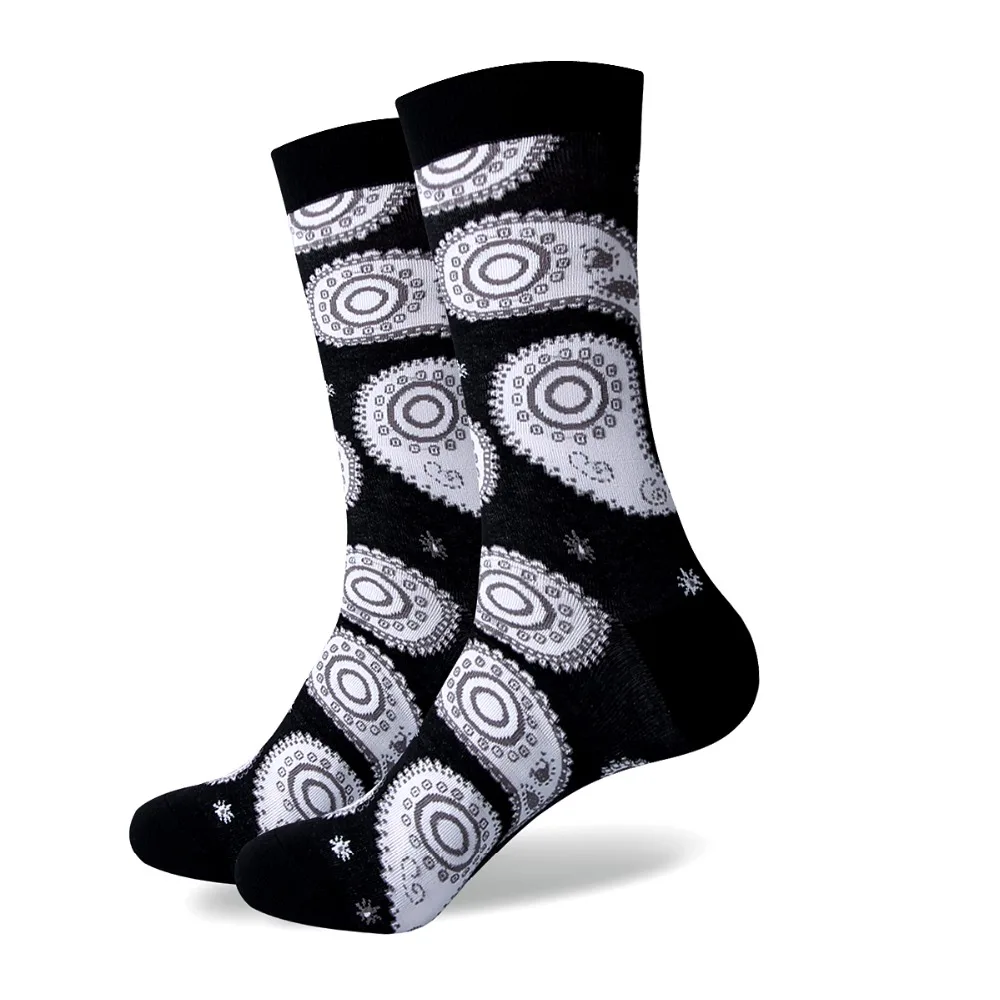 Мужские Разноцветные носки из чесаного хлопка размеры США (7 5 12)|sock gaiters|sock dollsock nylon