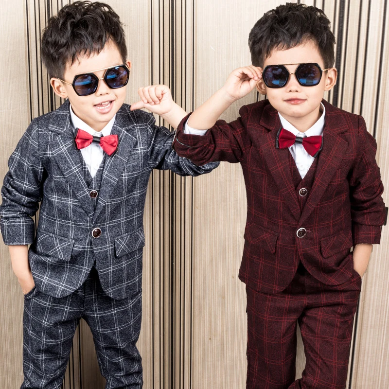 Формальный костюм для мальчиков с цветами Garcon на свадьбу детский блейзер в