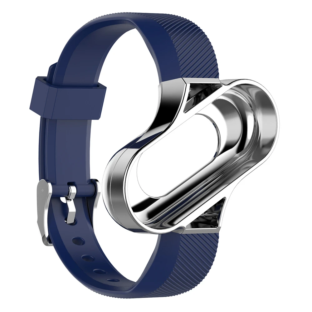 Ремешок для Xiaomi Mi Band 3 браслет наручных часов смарт с трекером и держателем из