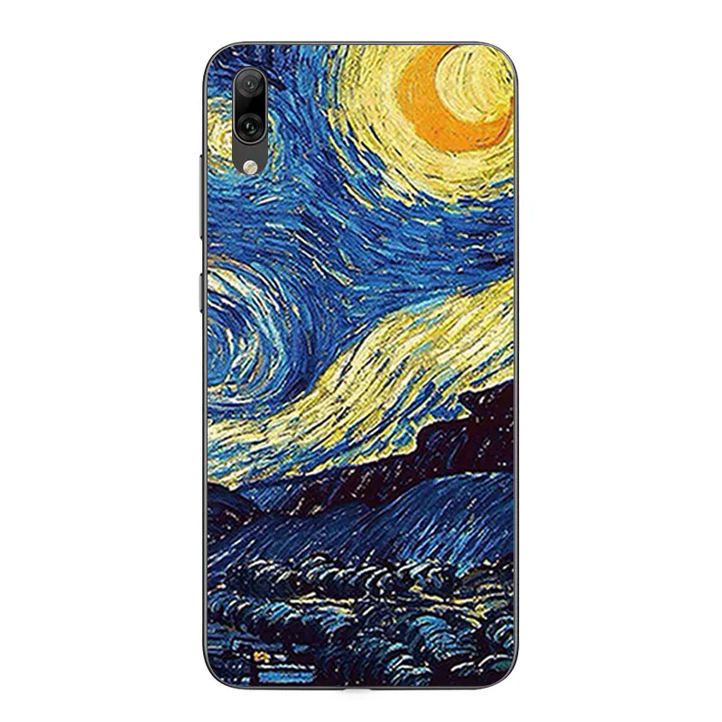 Мягкий ТПУ Для Huawei Enjoy 9 Smile дизайн прозрачный чехол для телефона 6 26 "для Coque