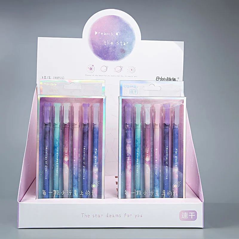 Набор гелевых ручек Caneta STAR Lapices Kawaii Boligrafo Canetas Em Gel школьные принадлежности Jel Kalem