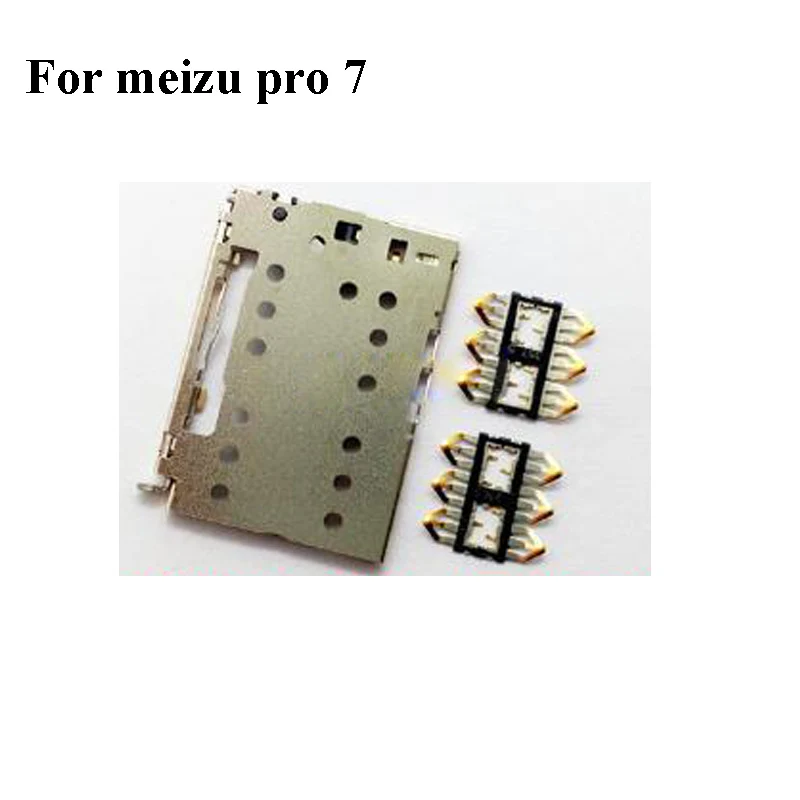 Новый набор для чтения SIM карт слот гнезда Mei zu Pro 7 pro7 высококачественный лоток Sim