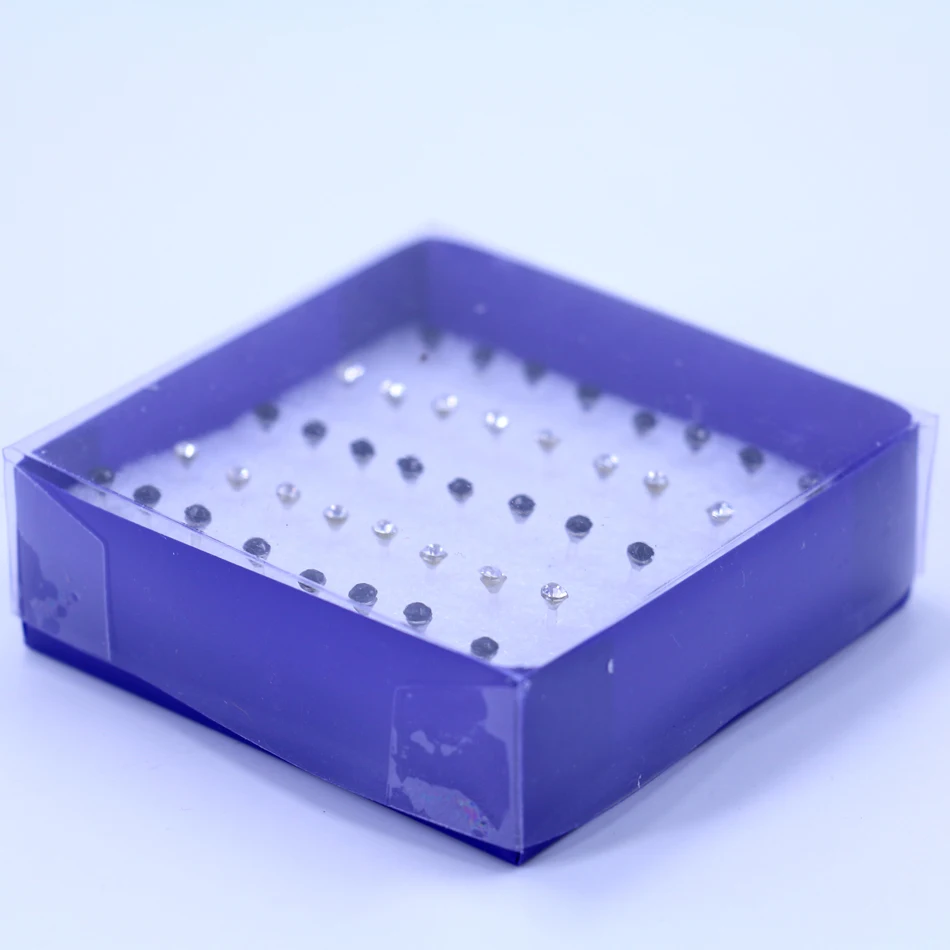 Бесплатная доставка заводские дешевые пластиковые серьги гвоздики 2 5 мм с