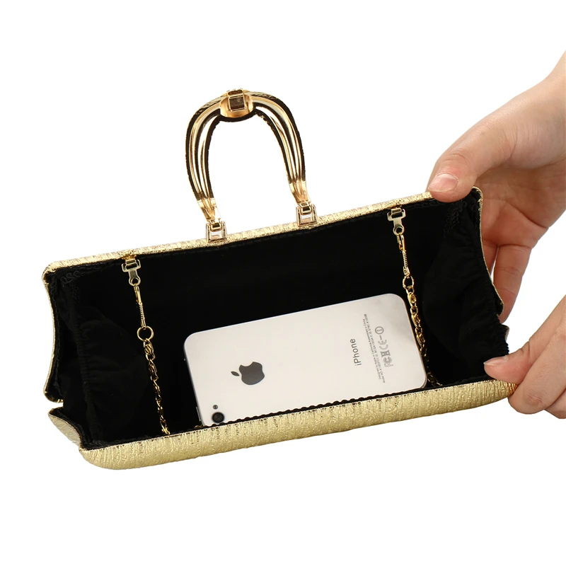 

Dermatoglyph Evening Clutch Bags Women'S Women Evening Bag Ladies'S Evening Bag Female Small Chain Messenger Bag Wedding Dress