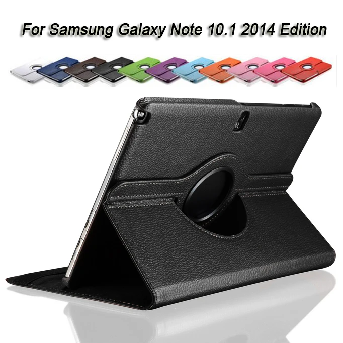360 Вращающийся чехол для samsung Galaxy Note 10 1 2014 издание P600 P601 подставка держатель PU