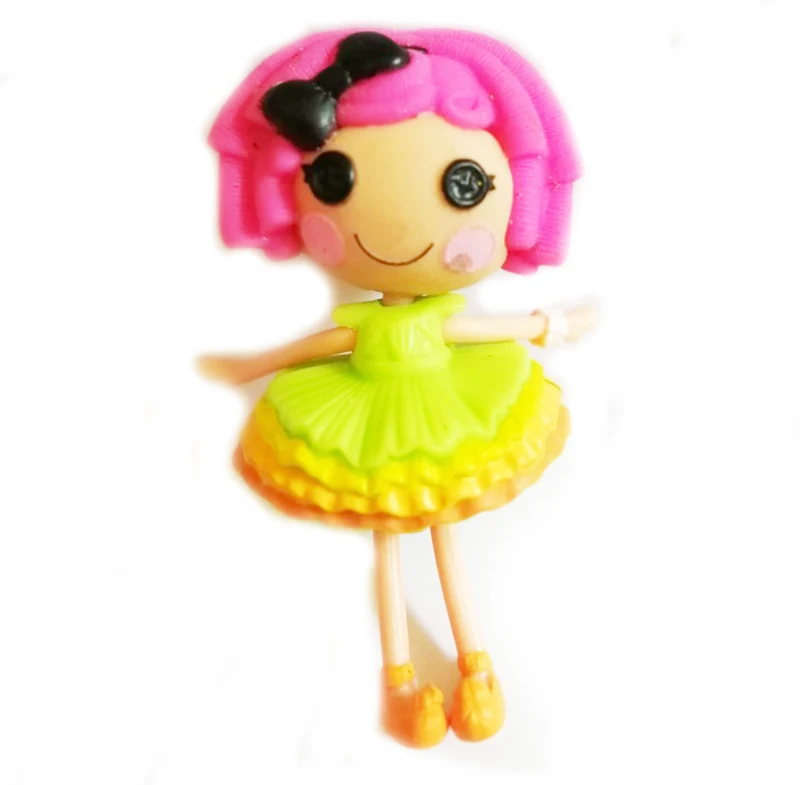 3 дюйма оригинальные MGA куклы Lalaloopsy Мини-куклы для девочек игрушка игровой домик каждый уникальный подарок на день рождения S4130