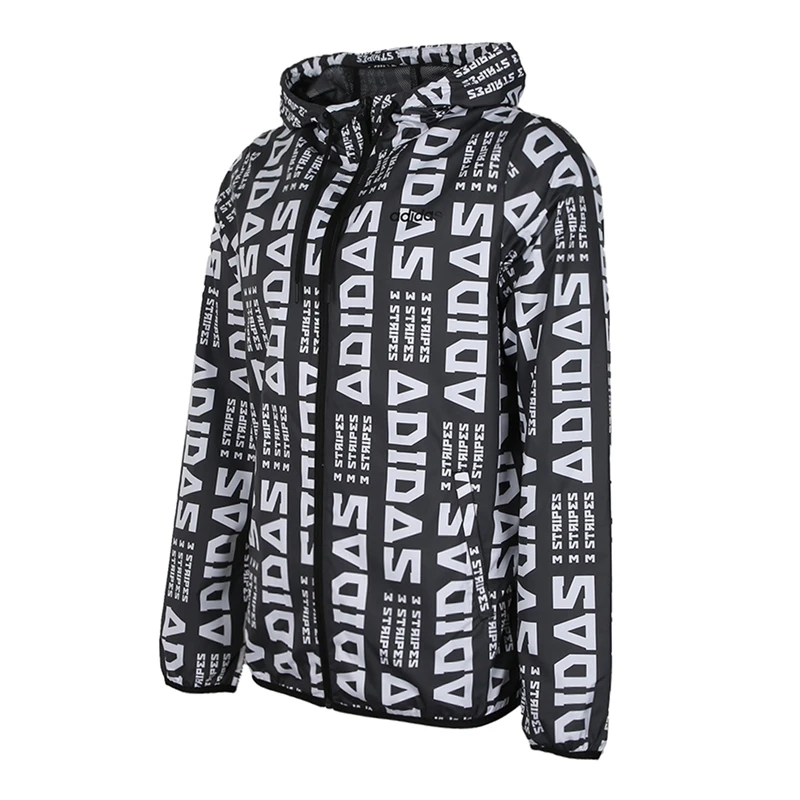 Новое поступление оригинальная Мужская куртка с капюшоном Adidas NEO M FAV WB спортивная