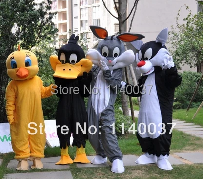Костюм талисмана утки кролика кота маскарадный костюм на заказ костюм|cat mascot|costume