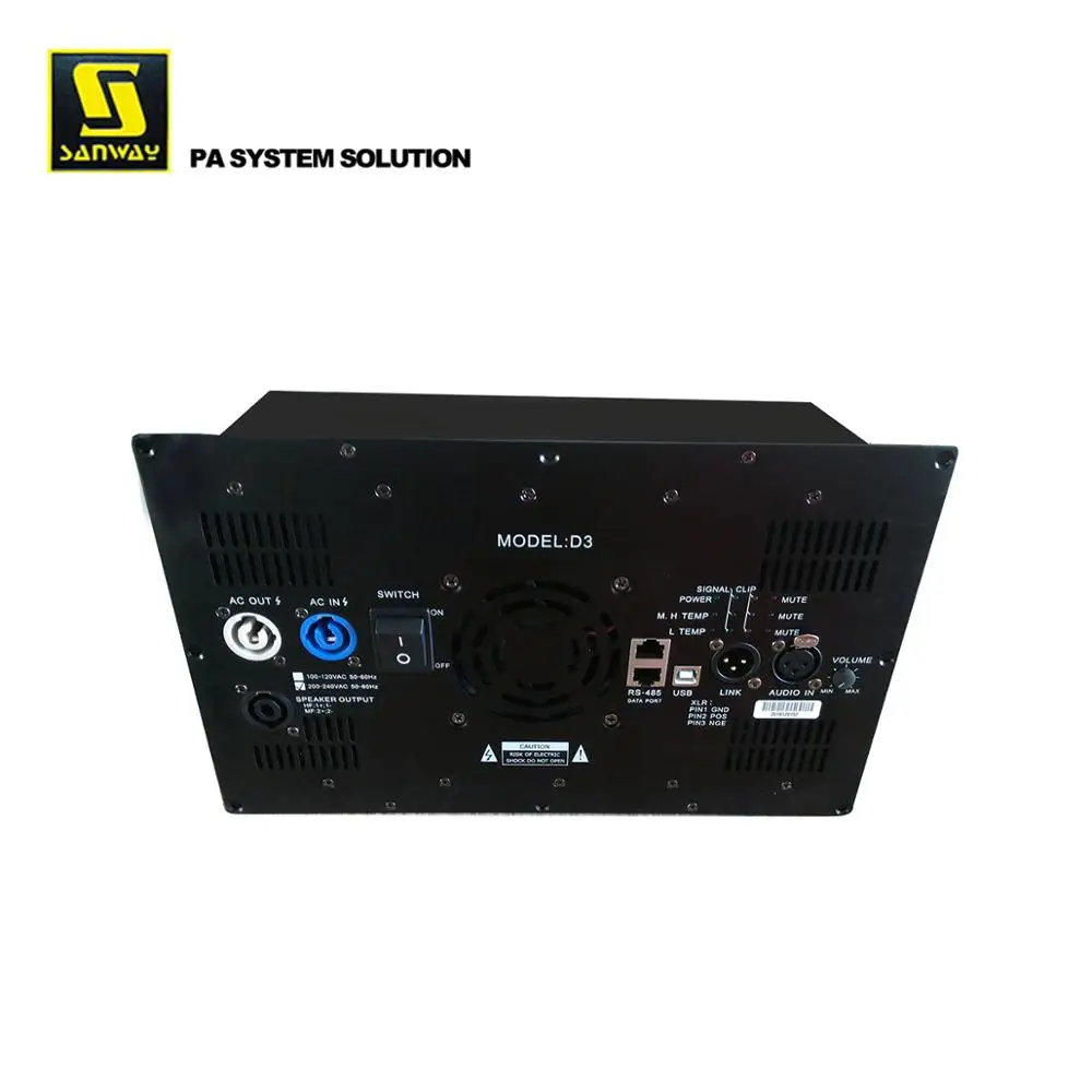D3 1800W 3CH DSP модуль усилителя для сабвуфера|Операционные усилители| |
