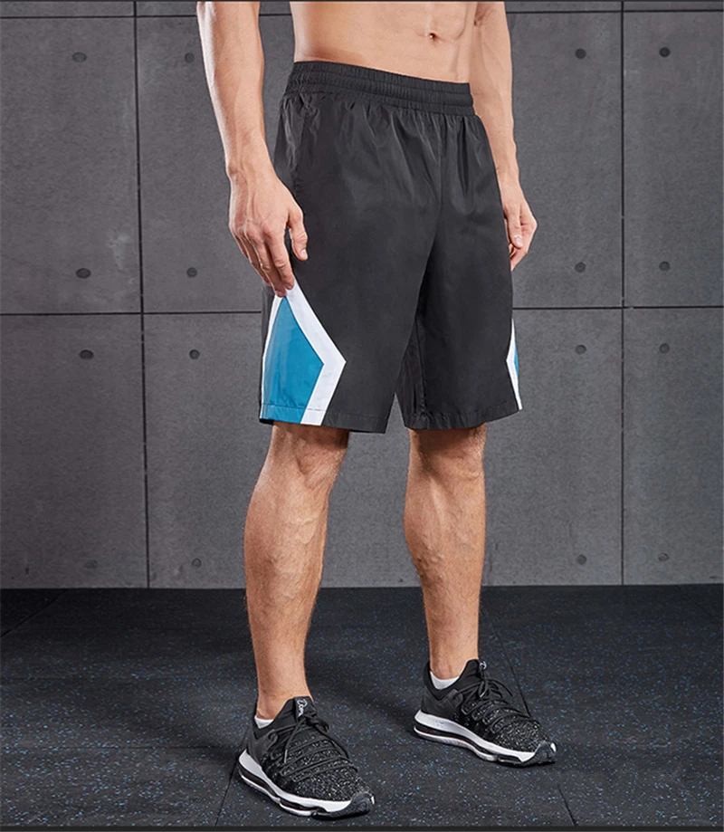Vansydical Sports Shorts Mens Summer Running Training Fitness Shorts Breathable Quick Dry Basketball Gym Shorts