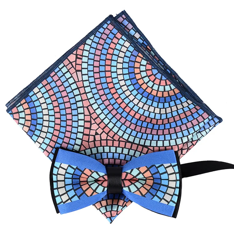 Модный винтажный мужской бриллиантовый набор с носовым платком для жениха