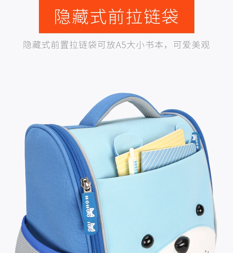 NOHOO 3D Школьные сумки Дети школьная сумка рюкзак дети mochila детские школьные сумки okul cantalari sac dos enfant