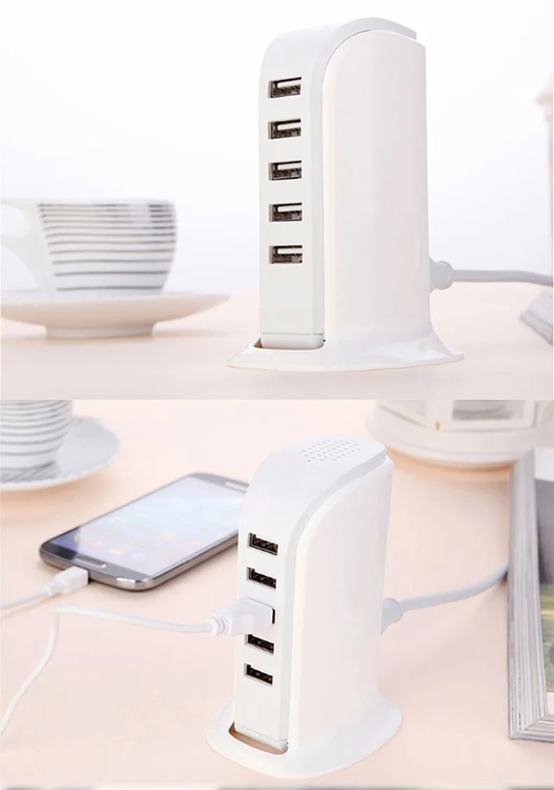Блок питания с USB разъемом USB адаптер питания быстрая зарядка USB зарядное устройство ЕС Великобритания США блок питания для xiaomi huawei iphone телефон