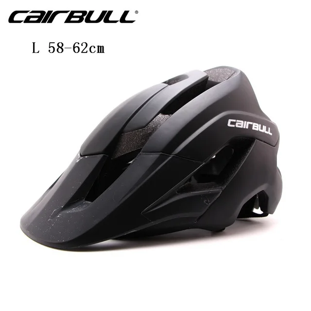 BLACK L CAIRBULL Классический 9 видов цветов Casco Ciclismo для мужчин и женщин MTB шлем для велосипедистов велосипед Горный шлем высокого качества PC+ EPS велосипедный шлем - Цвет: BLACK L