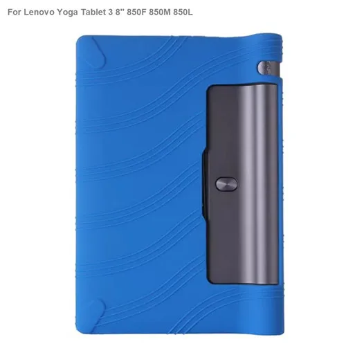 Yoga Tab3 850F Силиконовый чехол для lenovo Yoga Tablet 3 8,0 ''850F 850 M 850L резиновый чехол для lenovo Yoga Tab 2 830F 830L 830I Funda Case - Цвет: Yoga Tab3 850F