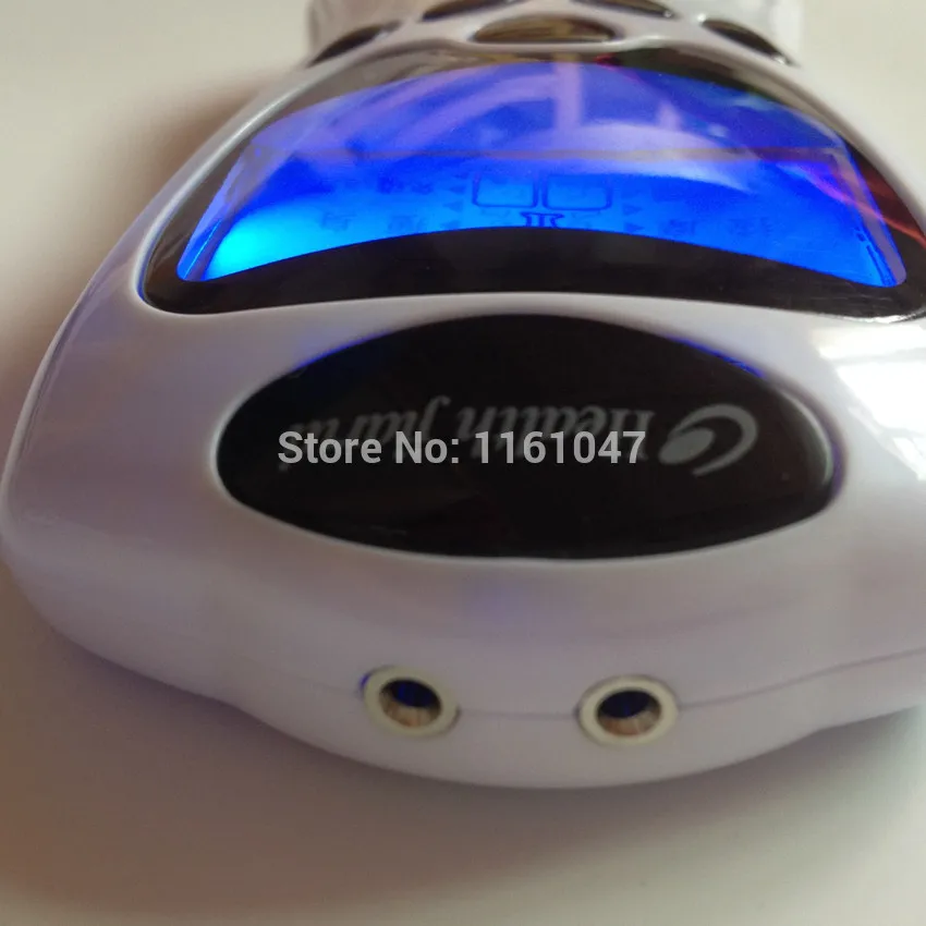 Массажер с двойным входом цифровой терапевтический аппарат массажер для тела 8