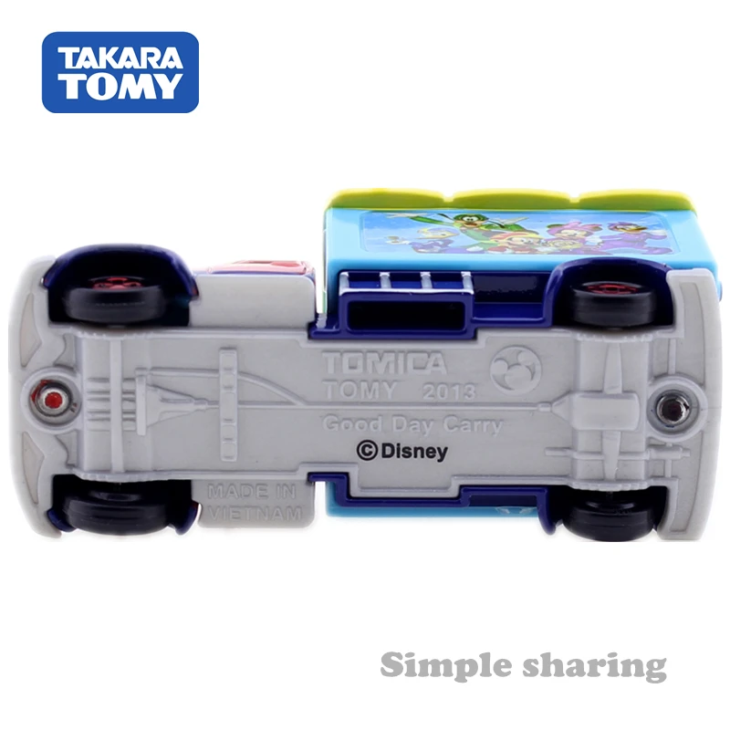 Takara TOMY Tomica Disney Motor Goody переносить Микки Маус и роуд гоночные автомобили игрушка
