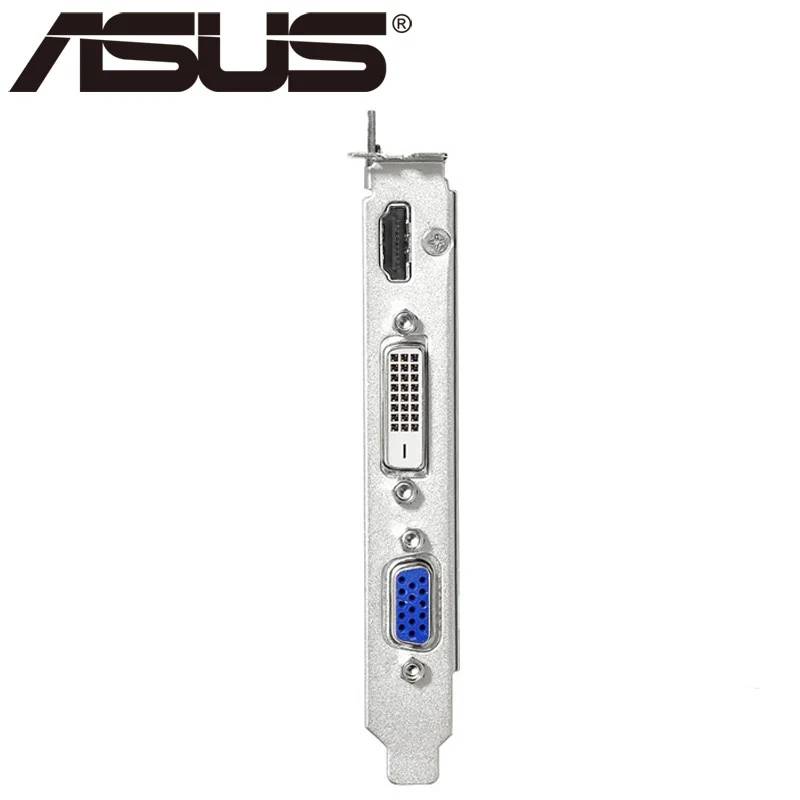 ASUS, оригинальная Видеокарта GTX 750, 2 Гб, 128 бит, GDDR5, видеокарты для nVIDIA, VGA, карты Geforce GTX750, Hdmi, Dvi, VGA, б/у