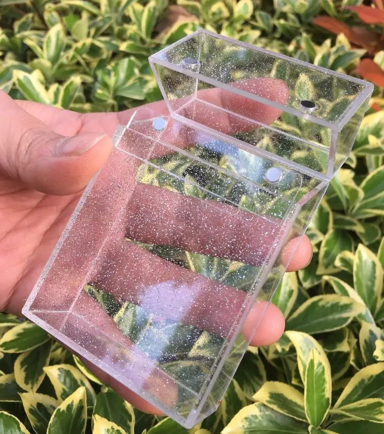 

Fashion Transparent Cigarette Case