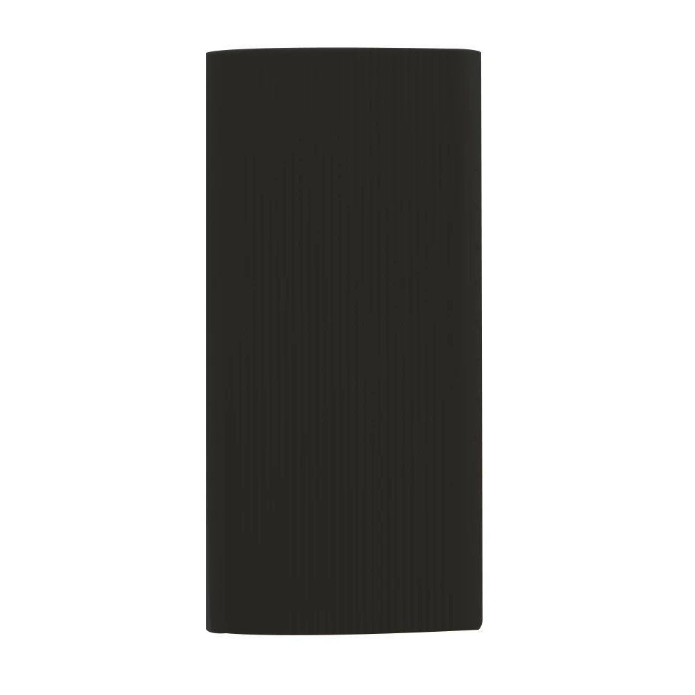 Black Новинка 1 шт силиконовый чехол для внешнего аккумулятора 10000 мАч для xiaomi модель PLM09ZM - Цвет: Black