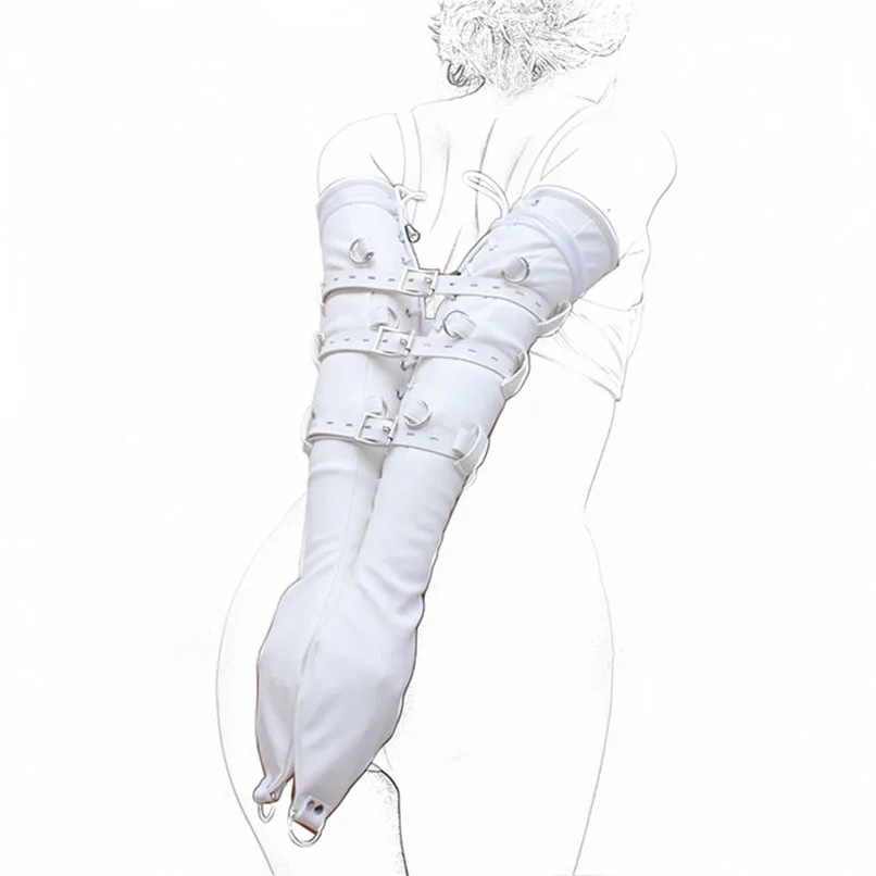 Из искусственной кожи бондаж для руки втулка взрослые игры секс-рабство Фетиш