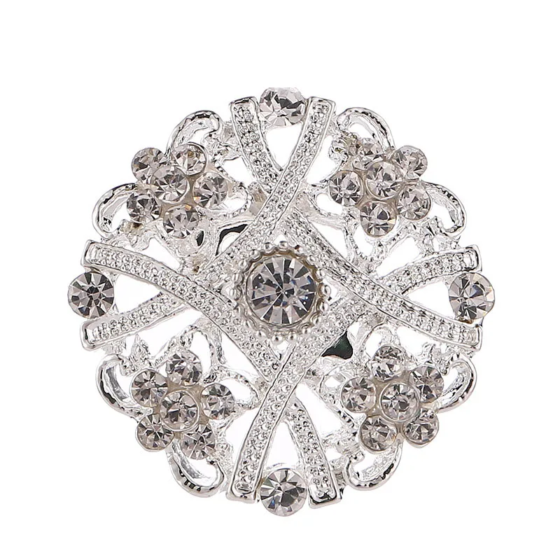

Hot Elegant Woman Baroque Pearls Brooches Retro noble Crystal Brooches Pins Fashion Jewelry Clothes Accessories
