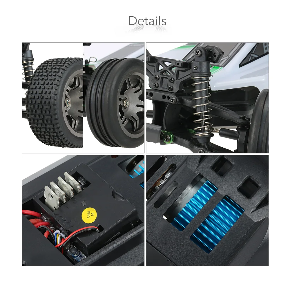 Оригинальный WLtoys A303 2 4 ГГц 2WD 1/12 35 км/ч Матовый Электрический радиоуправляемый