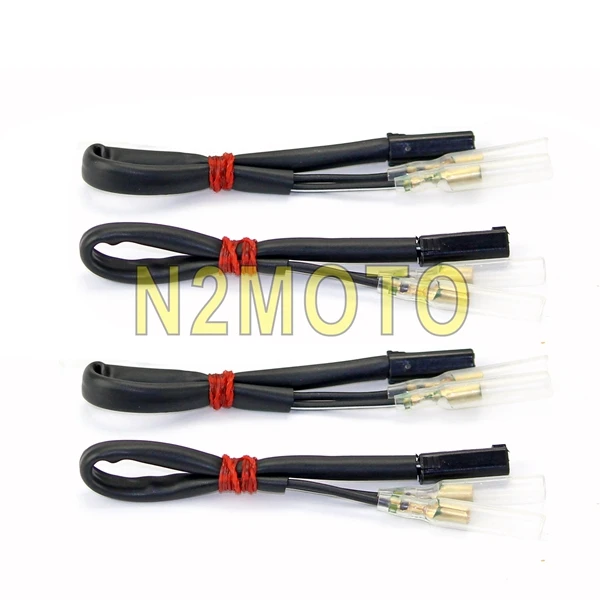 4pcs 4 шт. OEM поворотов соединитель жгута проводки адаптер штепсельной вилки для Suzuki GSF600S GSF1200 SV650S SV1000 DRZ400S GSXR 600 750 1000 - Цвет: 4pcs