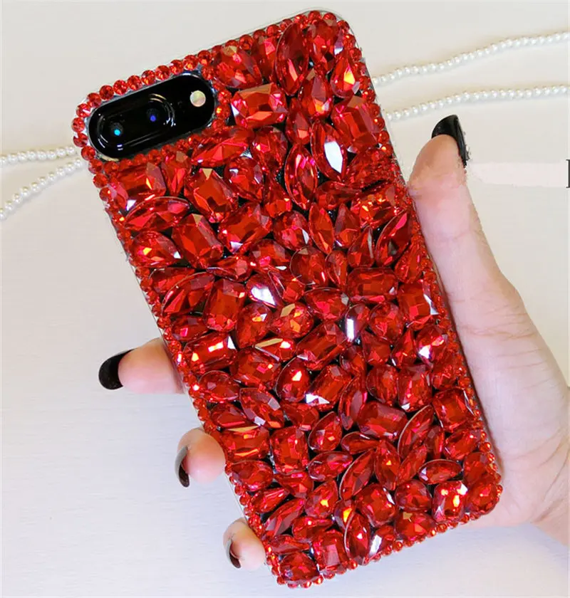 Для Samsung S10 S9 S8 Plus Note9 8 5 Роскошный Модный чехол для телефона с алмазными блестками