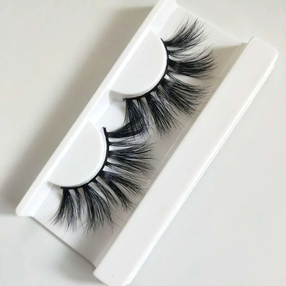 DEEP EYES 10 пар 10 boxesExtra длинные 25 мм норковые ресницы 3D норковые ресницы ручной работы