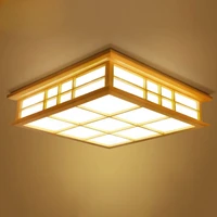 ceiling lights japanese style tatami lamp led wooden ceiling lighting dining room bedroom lamp study room teahouse lamp 0033