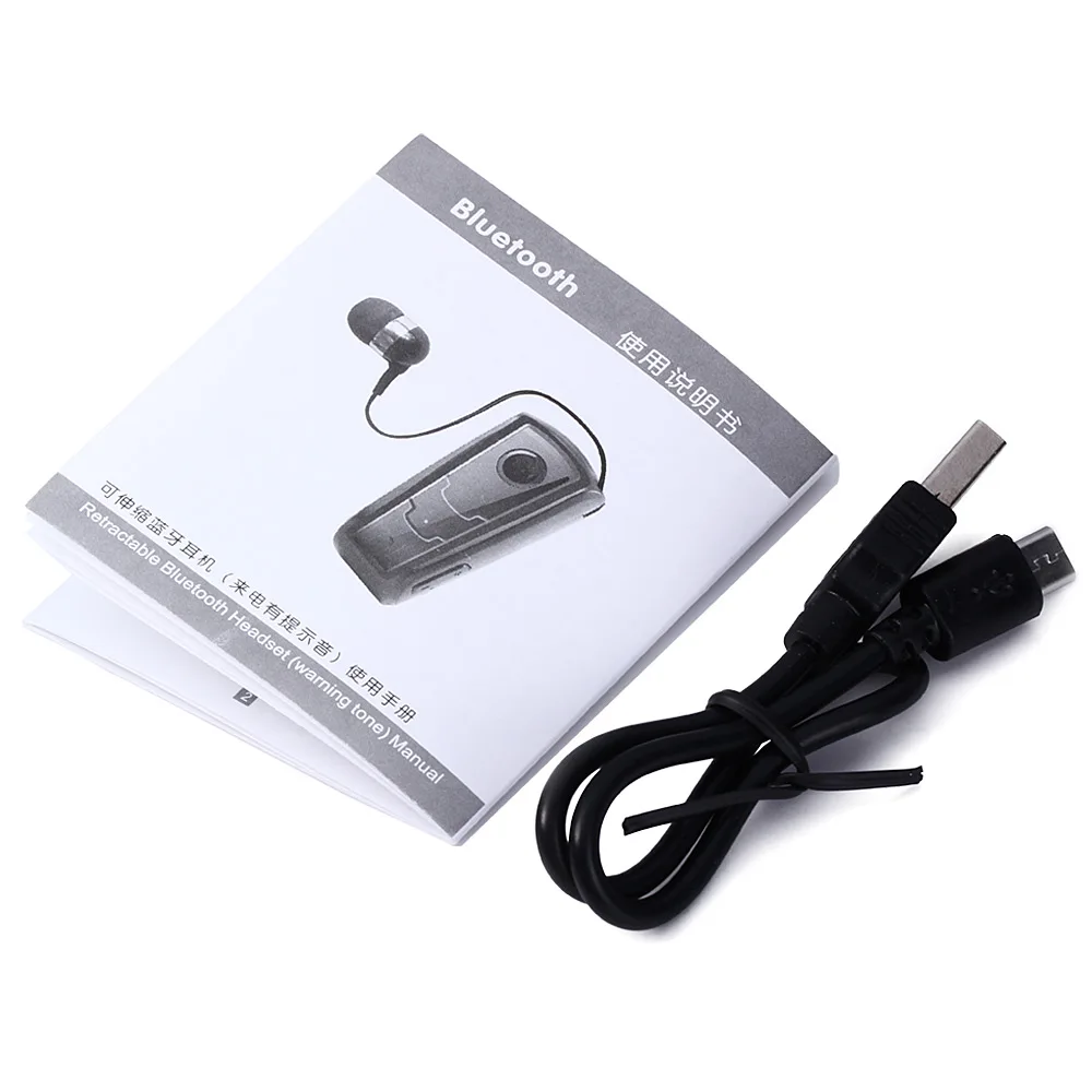 FineBlue F910 Bluetooth V4.0 беспроводная гарнитура вибрационное оповещение износ клип