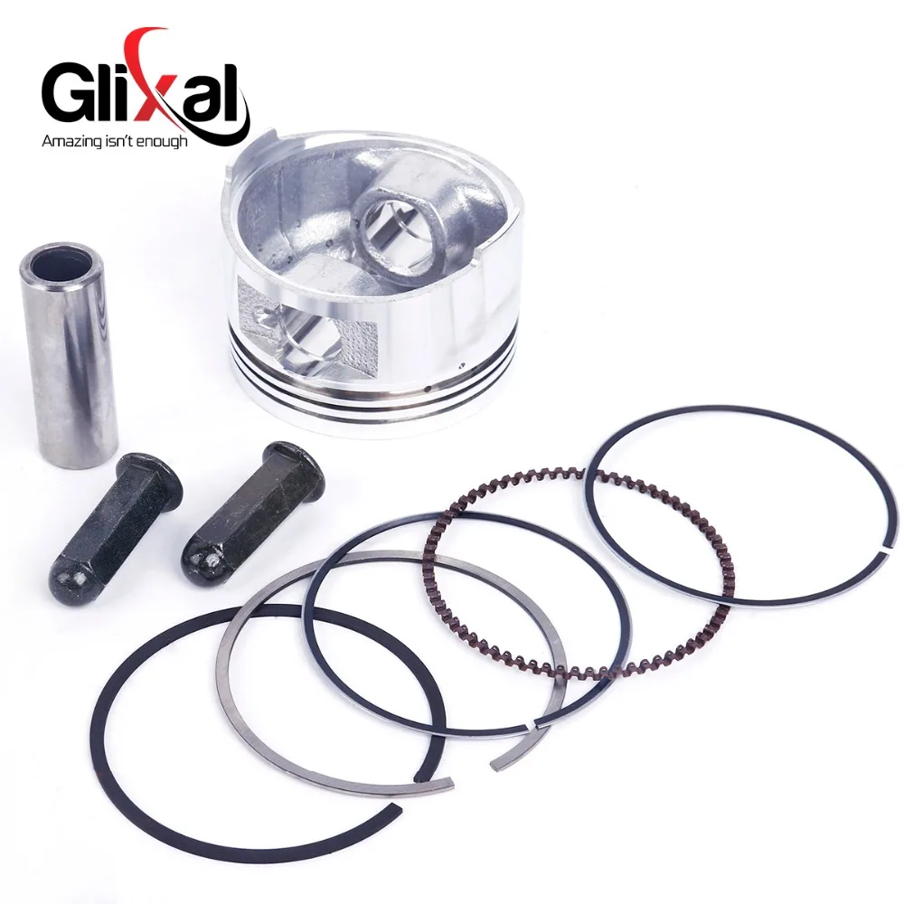 Glixal GY6 180cc китайский скутер двигатель 61 мм Большой Диаметр цилиндра комплект с поршнем комплект для 4 т 157QMJ ATV Go Kart мопед